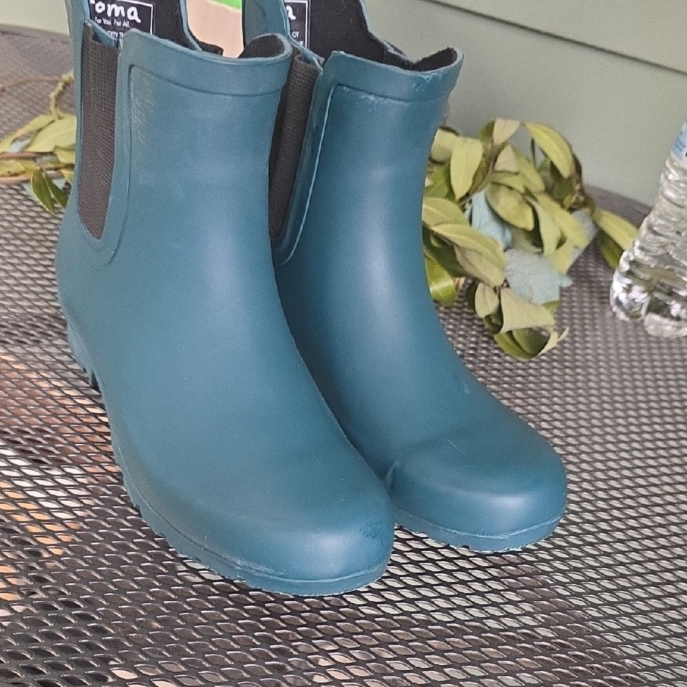 Roma Women's Blue Short Rain Boots
